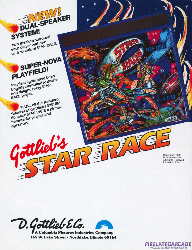 Star Race Advertisement: Star Race flyer - Back