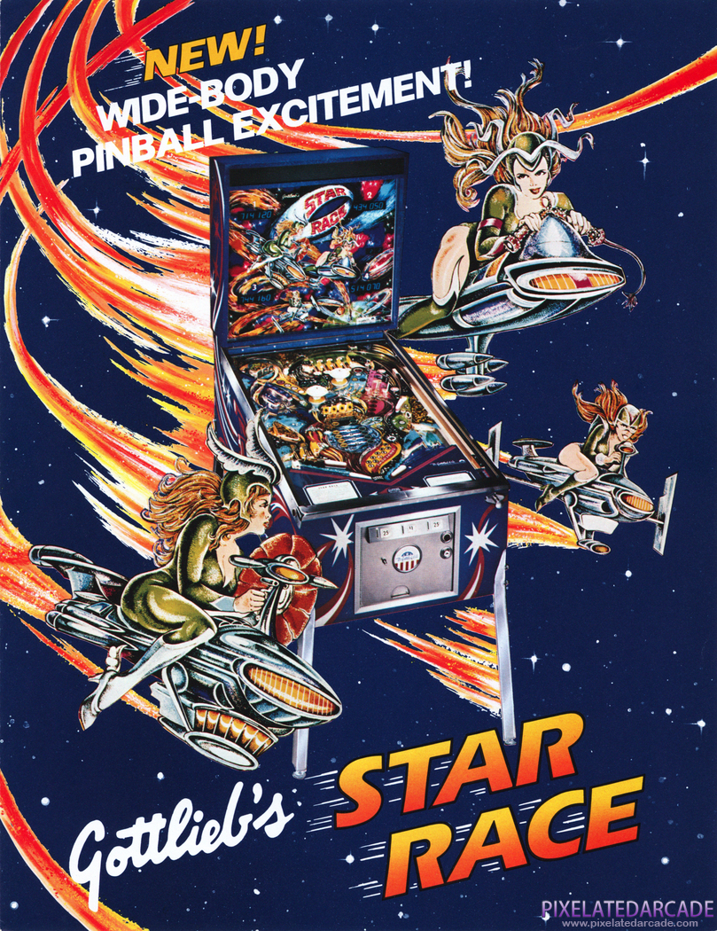 Star Race Advertisement: Star Race flyer - Front