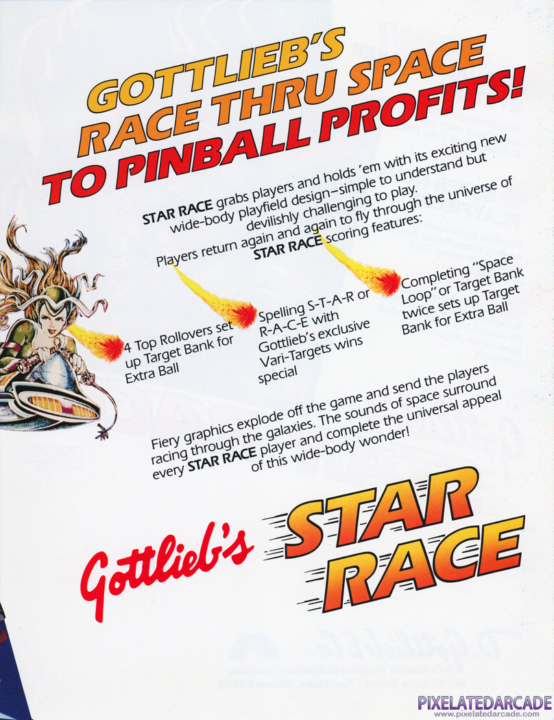 Star Race Advertisement: Star Race flyer - Inside Right