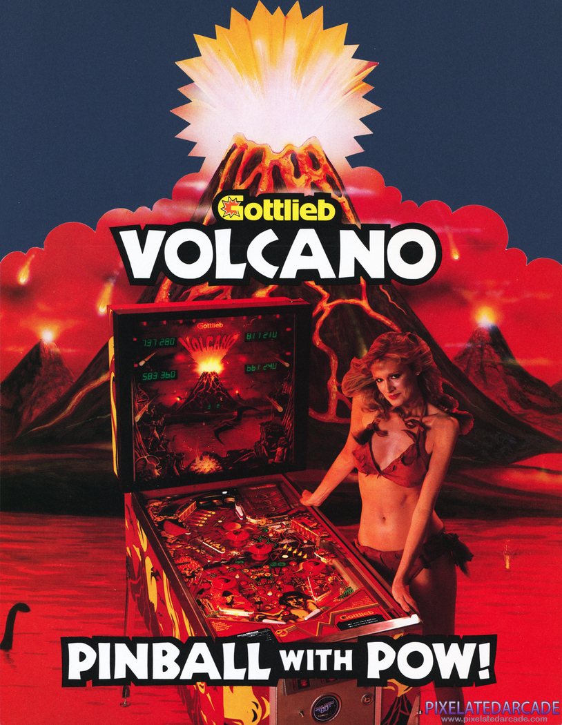 Volcano Advertisement: Volcano flyer - Front
