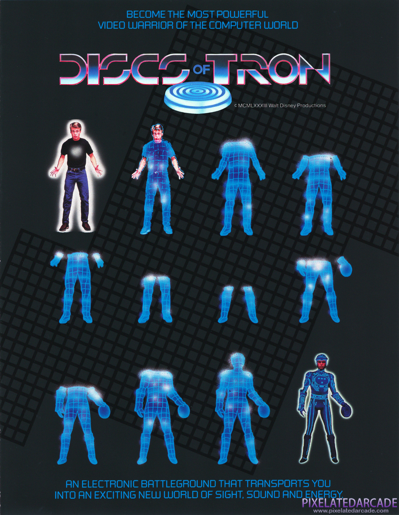 Discs of TRON Advertisement: Front