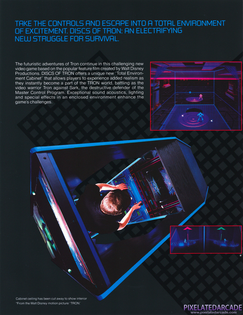 Discs of TRON Advertisement: Inside Left