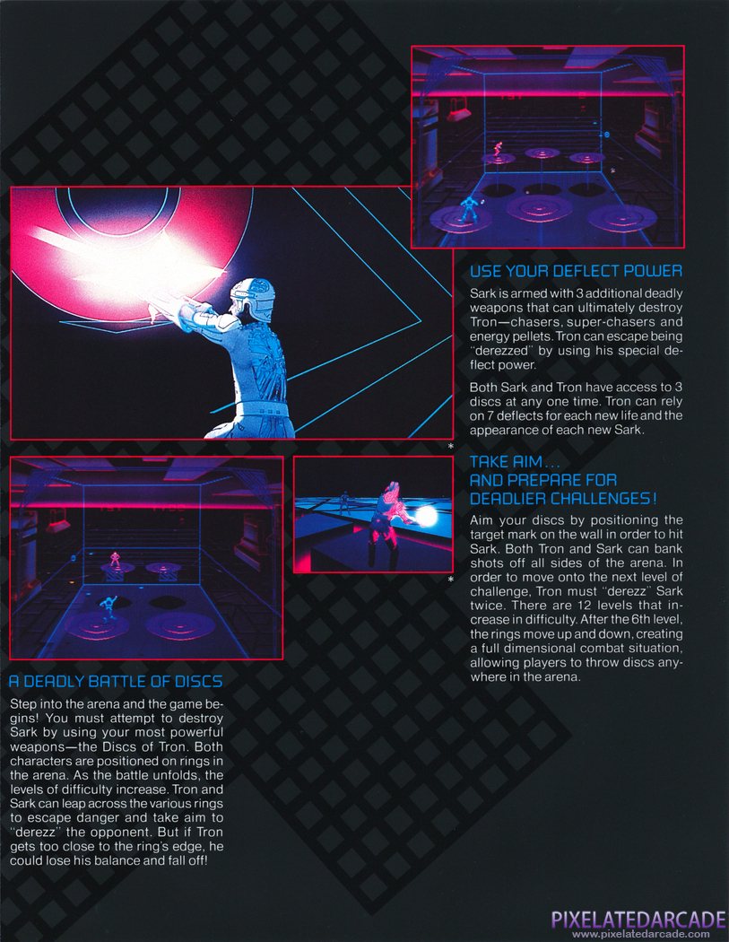 Discs of TRON Advertisement: Inside Right