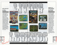 Data East 1990 product catalog