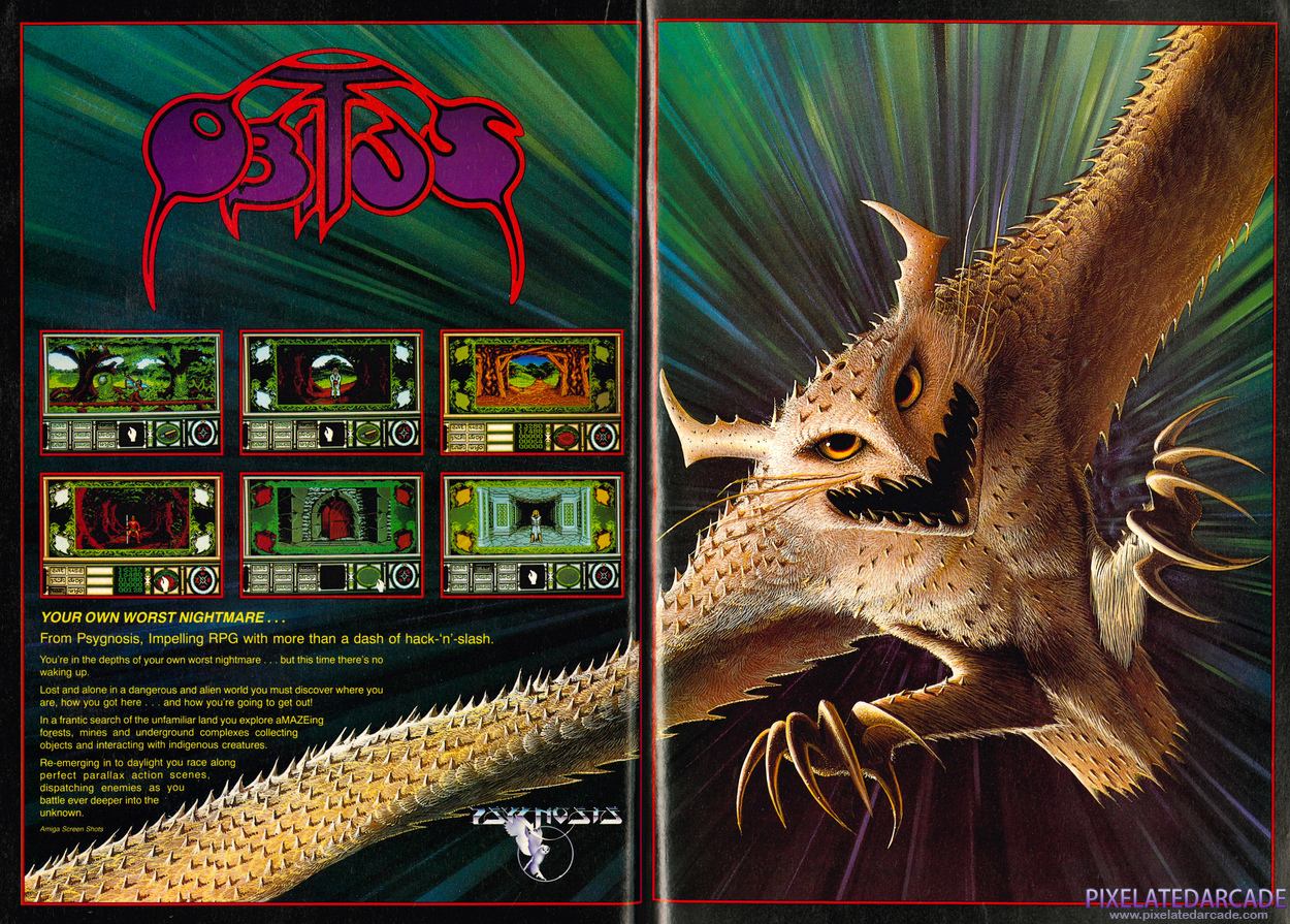 Obitus Advertisement: December 1990 magazine ad
