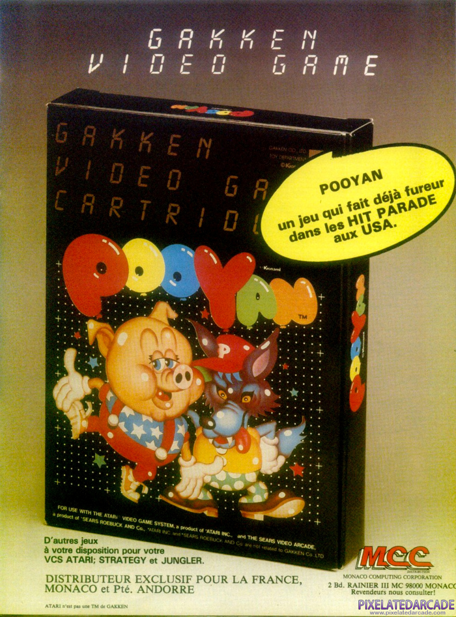 Pooyan Advertisement: September 1983 magazine ad (French)