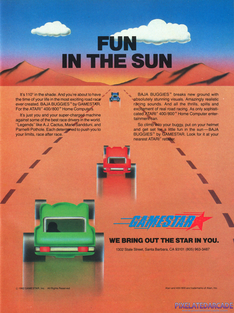 Baja Buggies Advertisement: January 1983 magazine ad