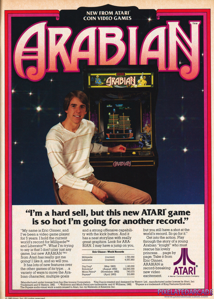 Arabian Advertisement: July 1983 magazine ad
