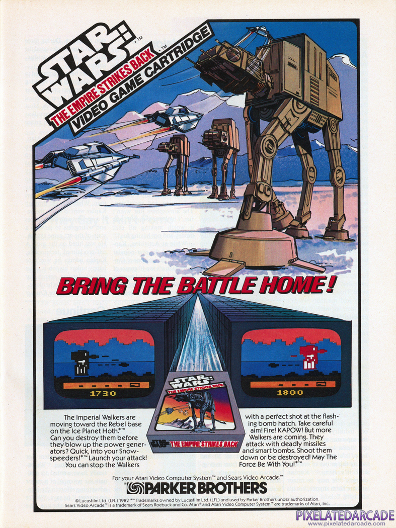 Star Wars: The Empire Strikes Back Advertisement: January 1983 magazine ad