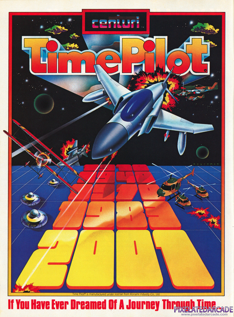 Time Pilot Advertisement: June 1983 magazine ad
