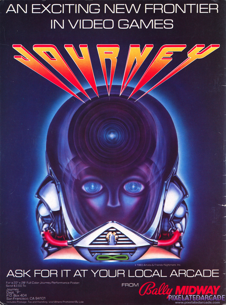 Journey Advertisement: June 1983 magazine ad
