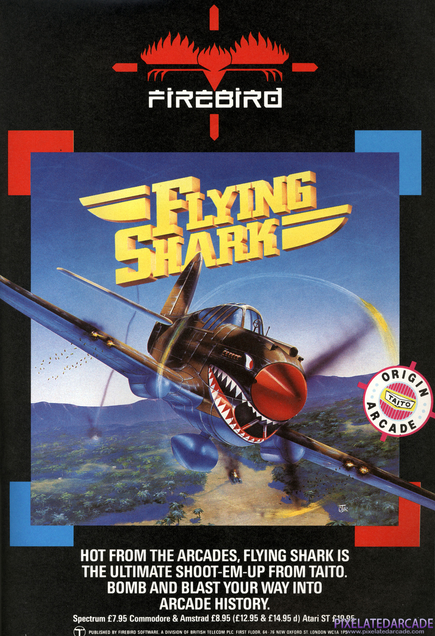 Sky Shark Advertisement: December 1987 magazine ad