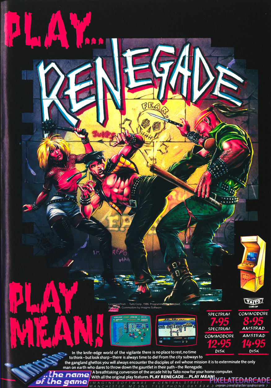 Renegade Advertisement: December 1987 magazine ad