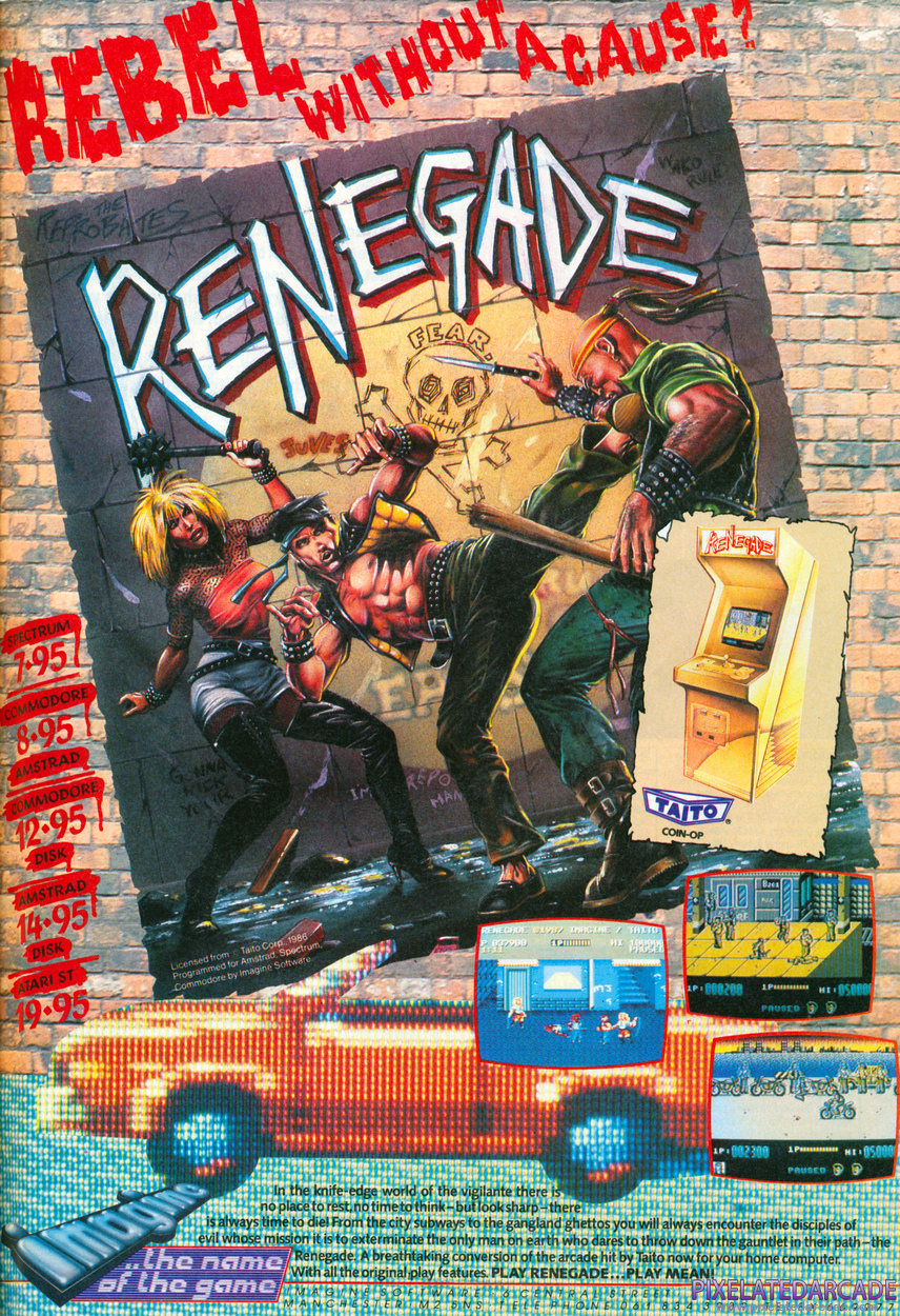 Renegade Advertisement: November 1987 magazine ad