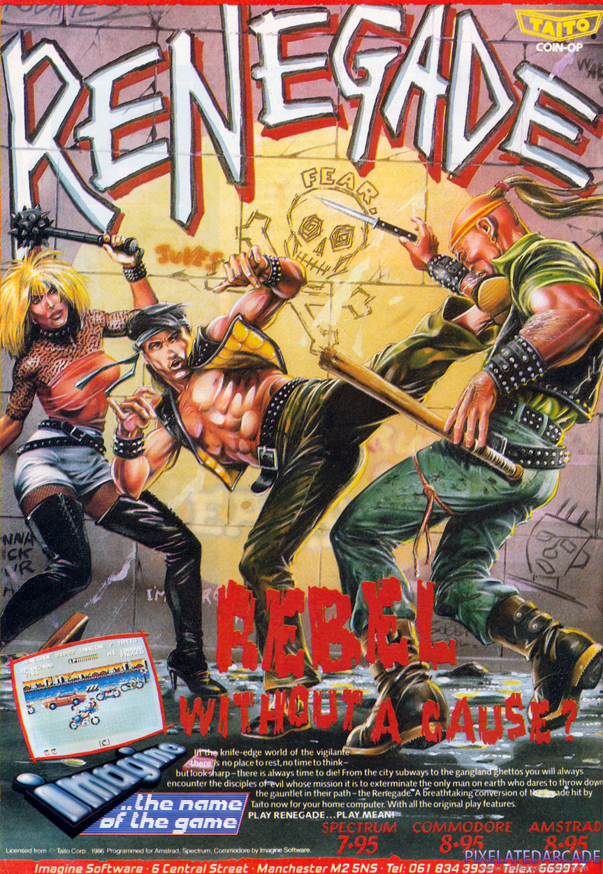 Renegade Advertisement: October 1987 magazine ad