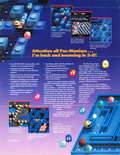 Pac-Mania flyer - Back
