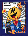 Pac-Mania flyer - Front