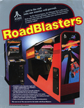 RoadBlasters flyer - Front