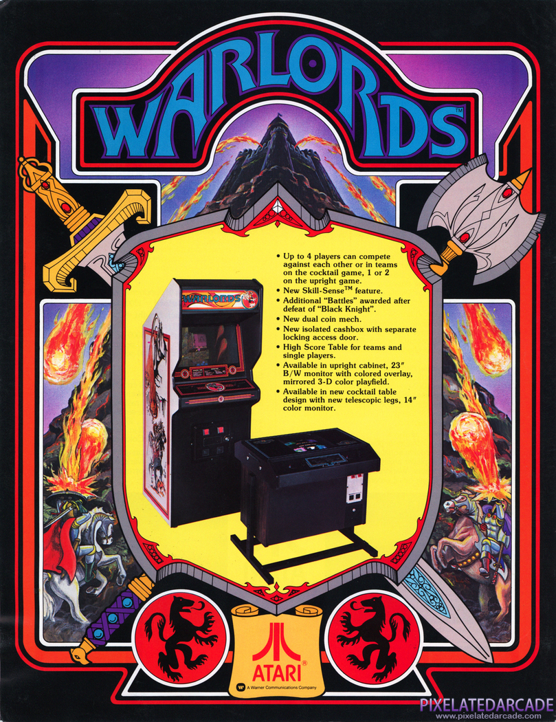 Warlords Advertisement: Warlords - Flyer Front