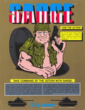 Sarge arcade flyer - Front