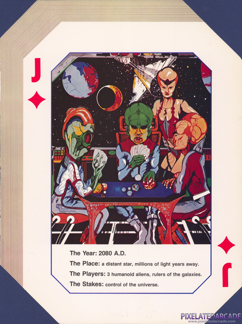 Alien Poker Advertisement: Page 1 (Front)