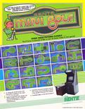 Sente Mini Golf flyer - Front