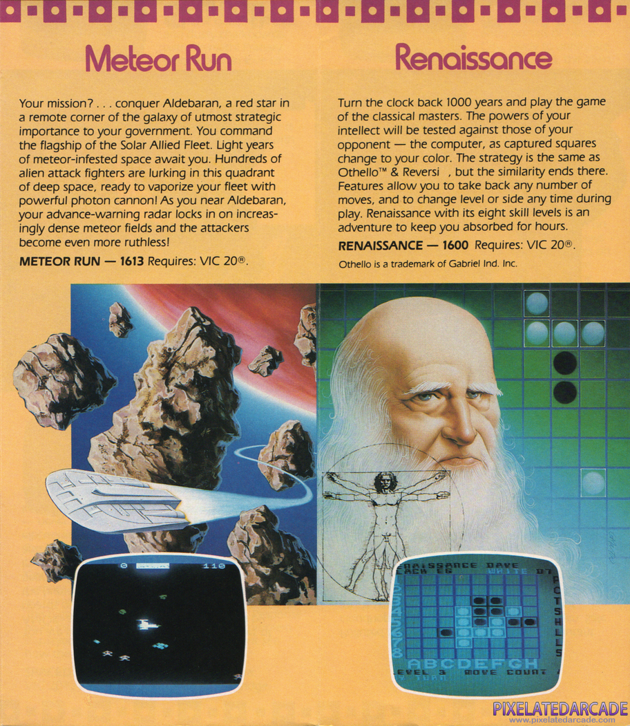 Meteor Run Advertisement: Meteor Run in the UMI product catalog
