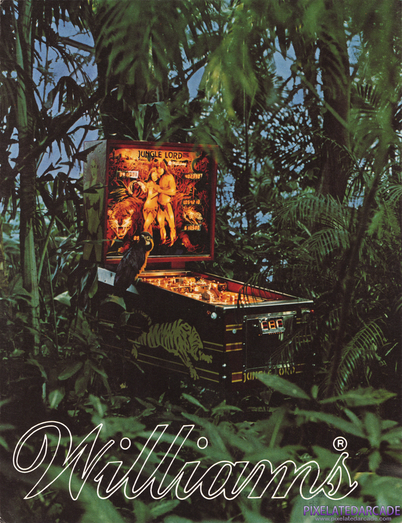 Jungle Lord Advertisement: Jungle Lord flyer - Front