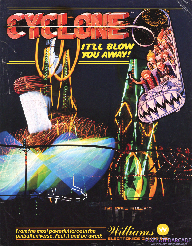 Cyclone Advertisement: Cyclone flyer - Front