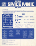 Space Panic flyer - Back