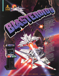 Blasteroids flyer - Front