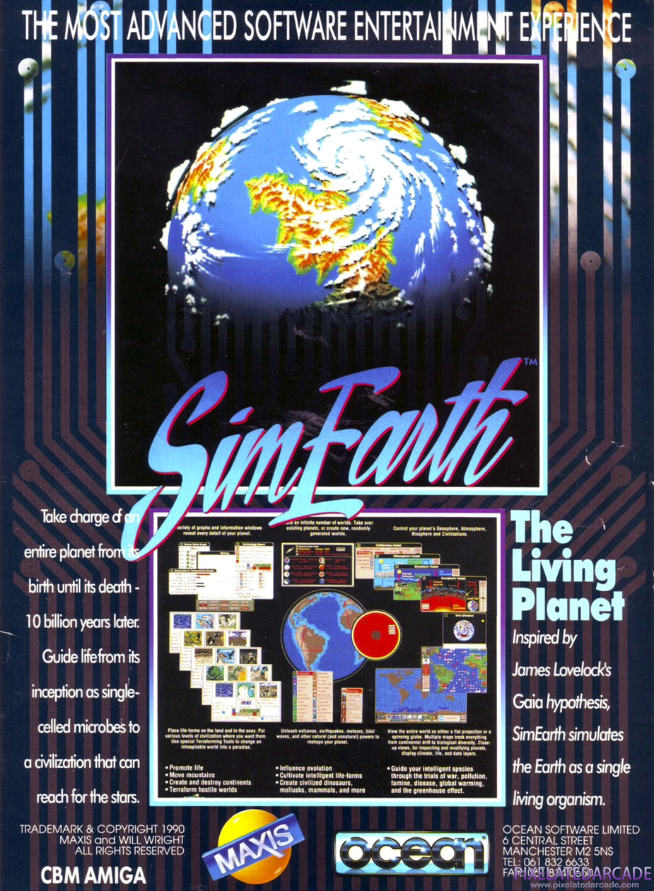 SimEarth: The Living Planet Advertisement: September 1992 magazine ad