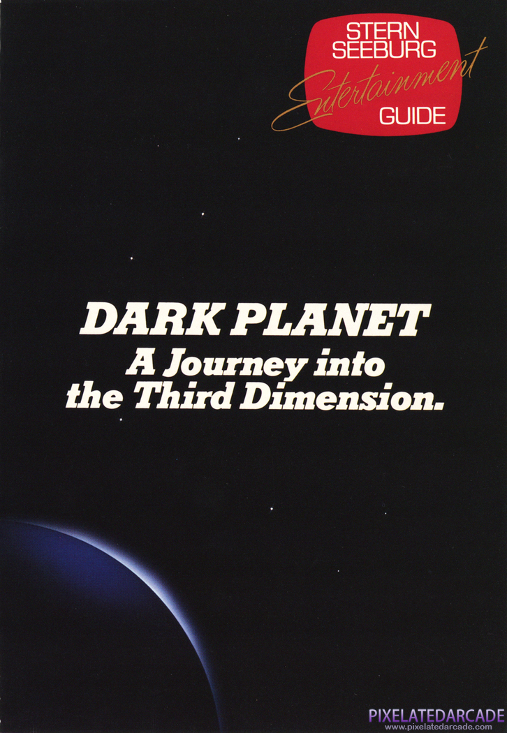Dark Planet Advertisement: Dark Planet flyer - Page 1
