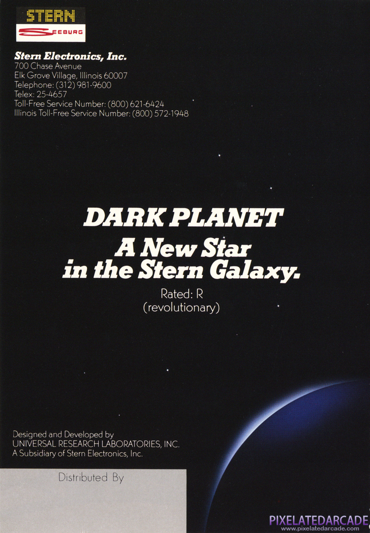 Dark Planet Advertisement: Dark Planet flyer - Page 4