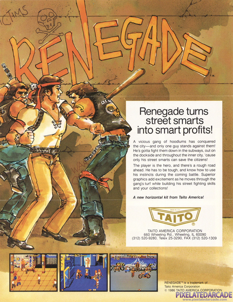 Renegade Advertisement: Renegade flyer