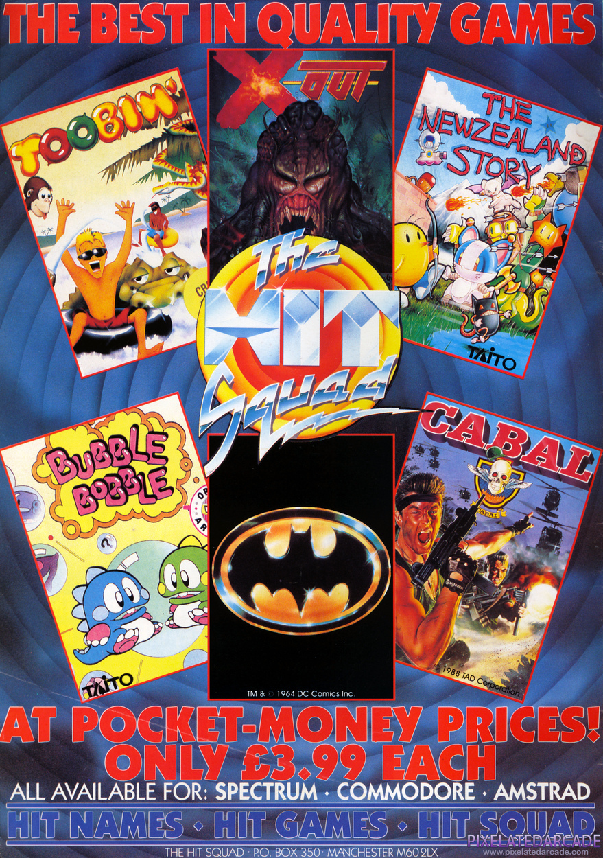 Cabal Advertisement: The Hit Squad September 1991 magazine ad