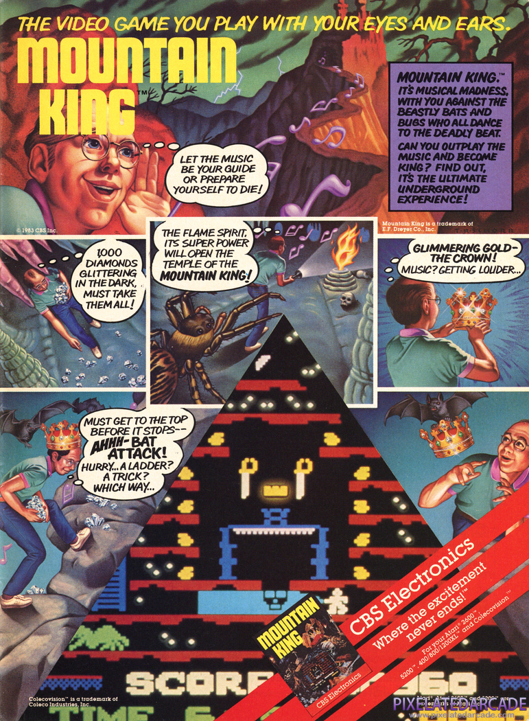 Mountain King Advertisement: December 1983 magazine ad