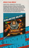 Galactic Blitz in the Tronix product catalog