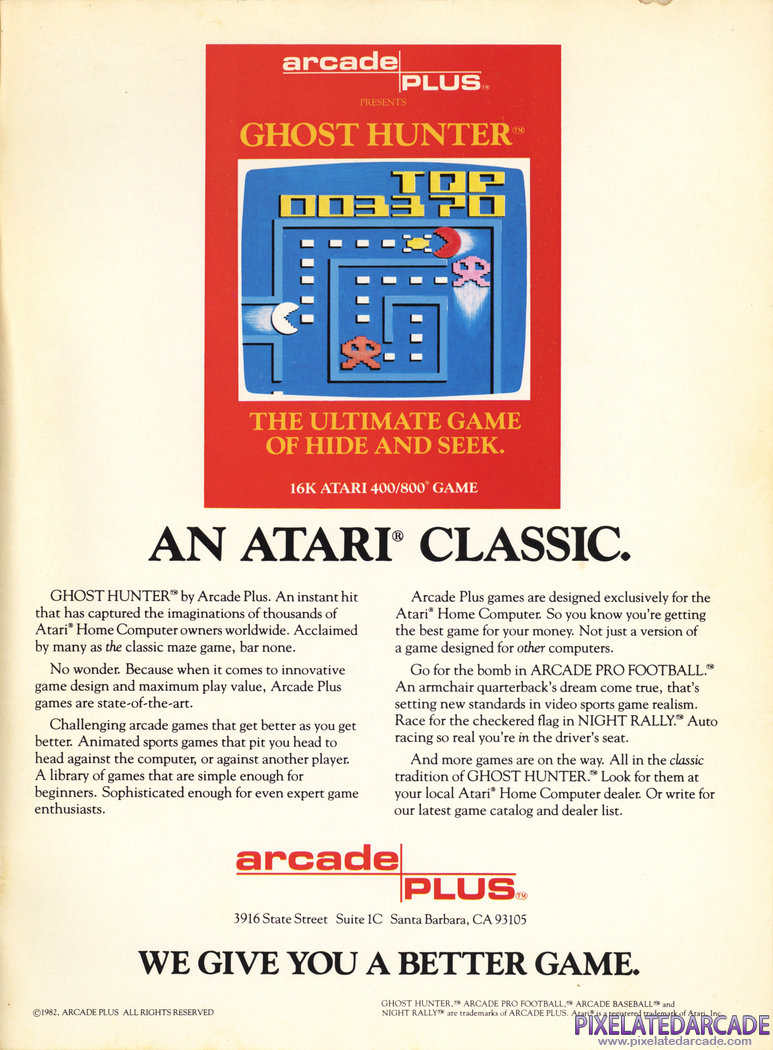 Ghost Hunter Advertisement: June 1982 magazine ad