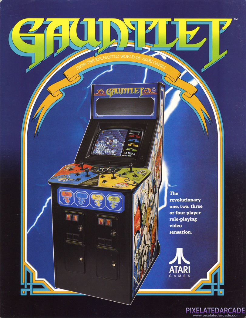 Gauntlet Advertisement: Gauntlet flyer - Front