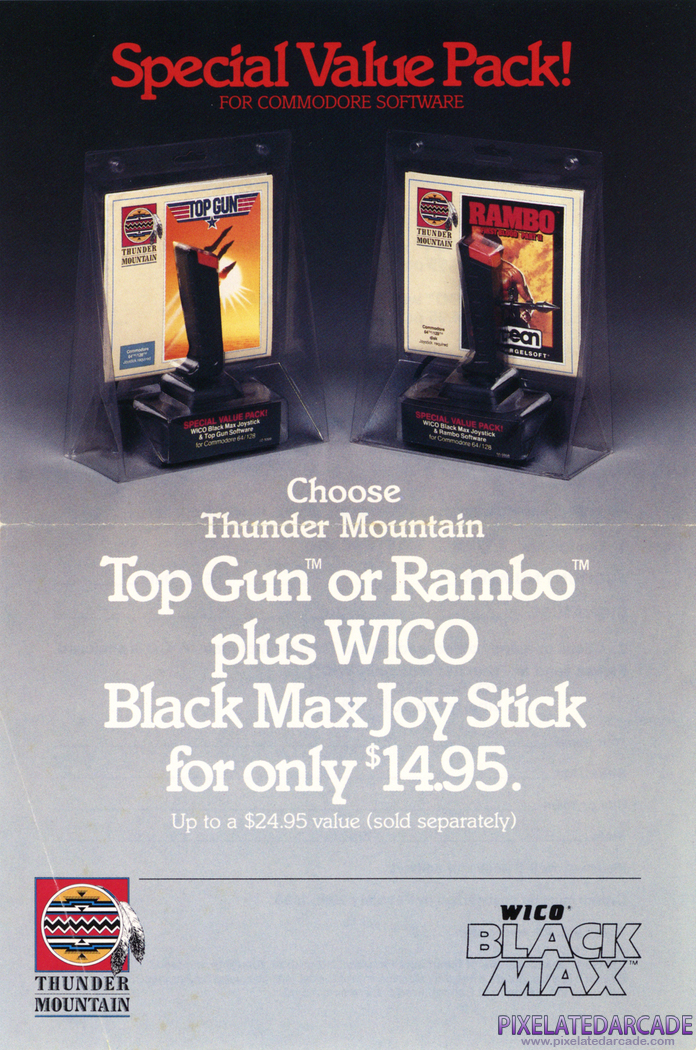 Top Gun Advertisement: Thunder Mountain Value Pack Flyer - Front