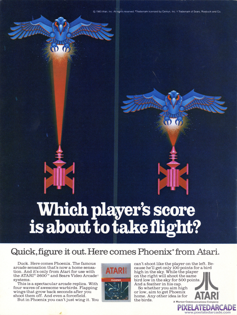 Phoenix Advertisement: July 1983 magazine ad