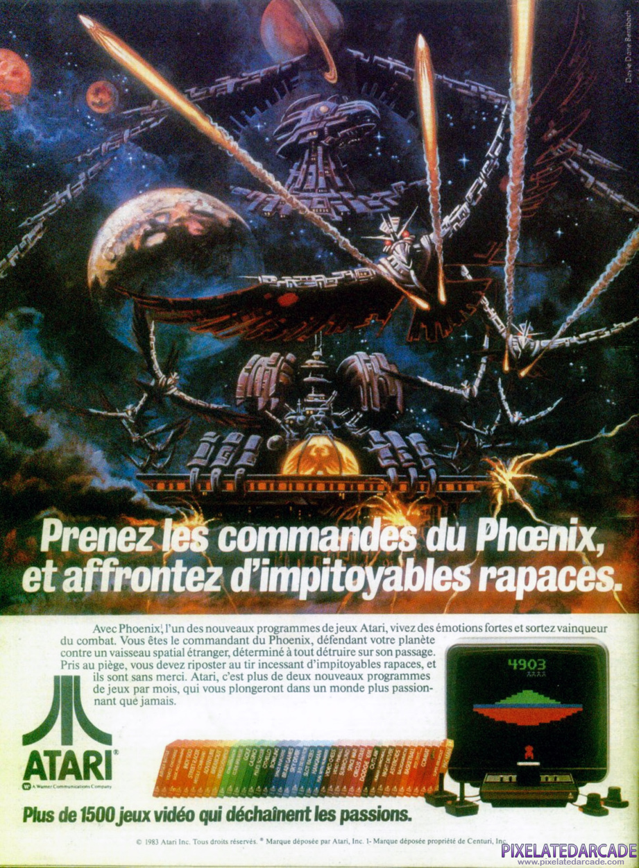 Phoenix Advertisement: March 1983 magazine ad (French)