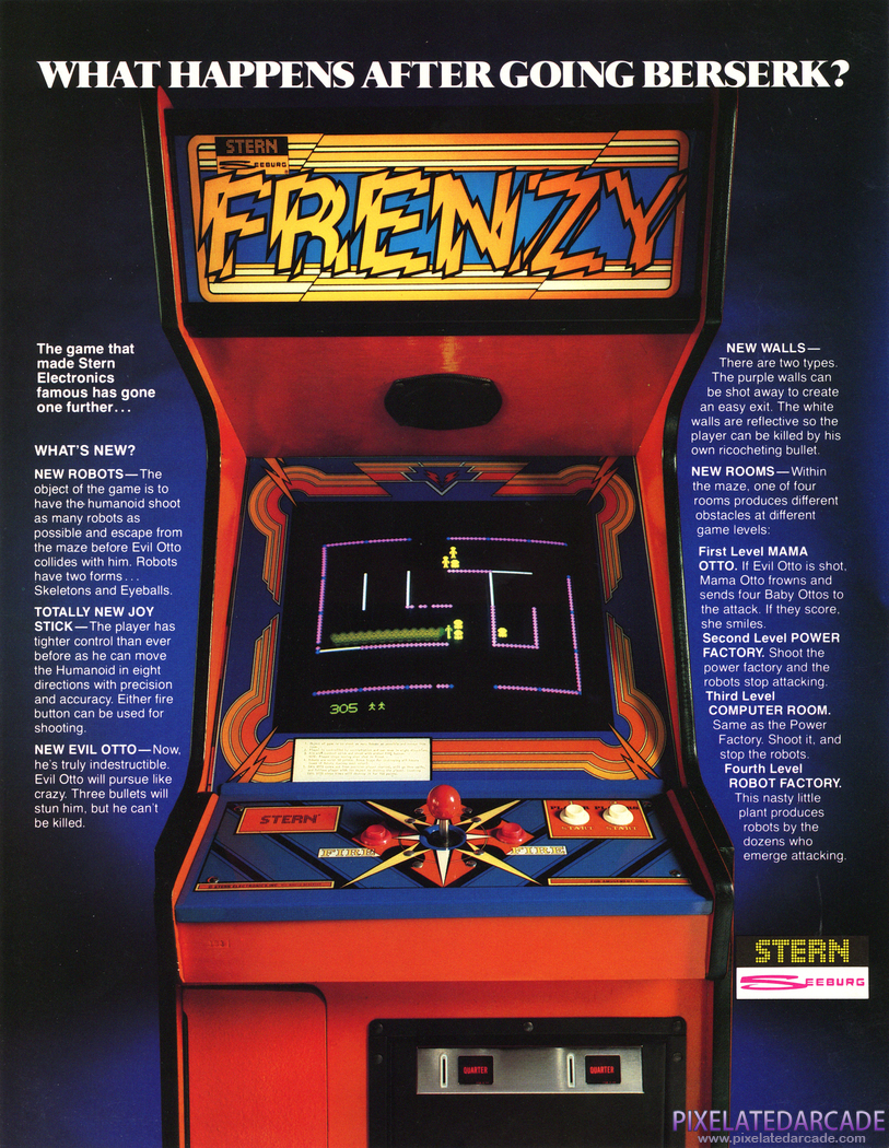 Frenzy Advertisement: Frenzy flyer - Front