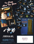 Capcom Bowling flyer - Back