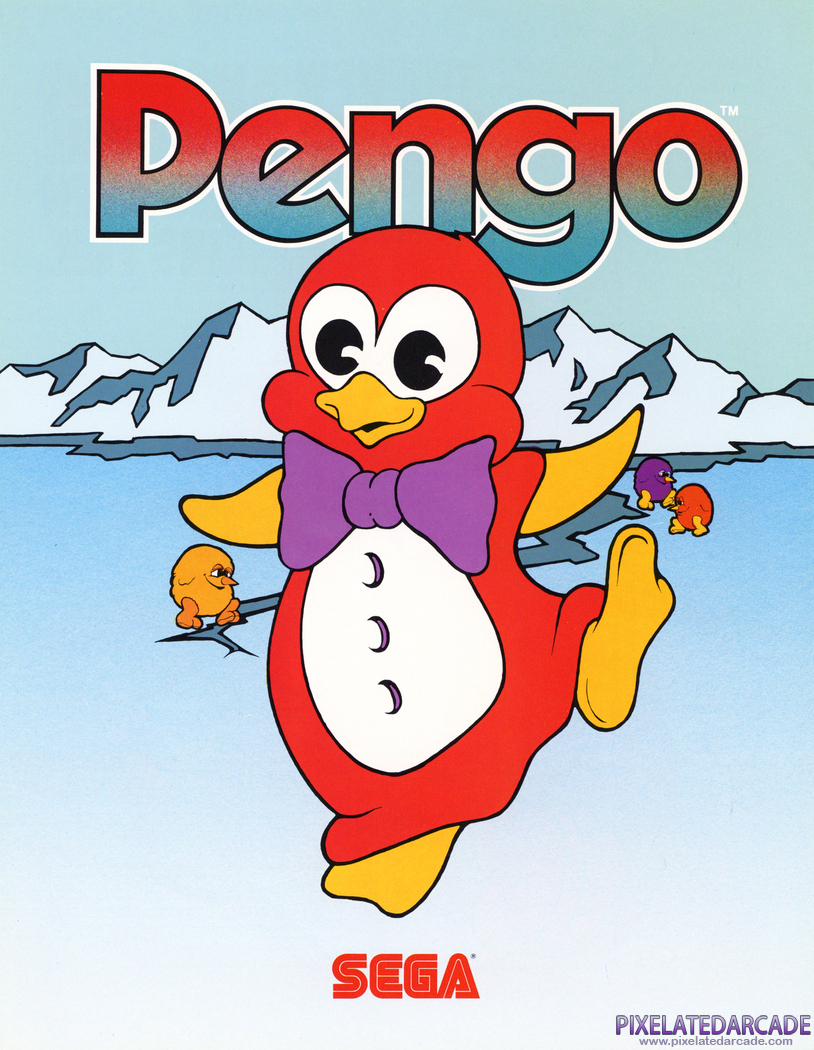 Pengo Advertisement: Pengo flyer - Front
