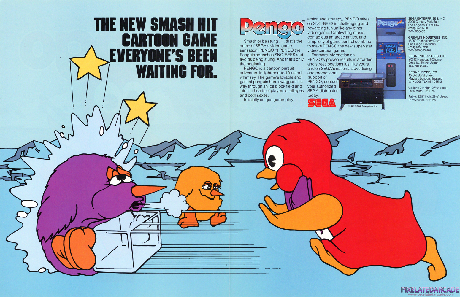 Pengo Advertisement: Pengo flyer - Inside