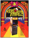 Video Pinball flyer - Front