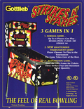 Strikes N' Spares flyer - Front