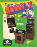 Rally-X flyer - Front